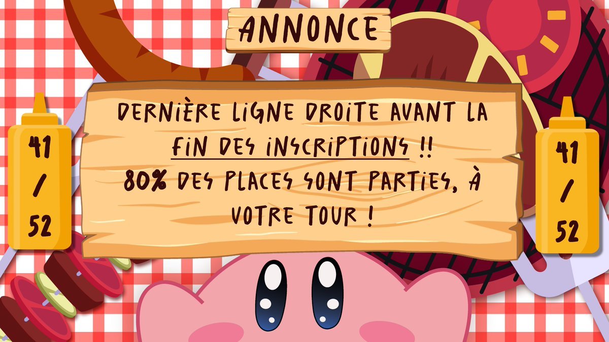[Barbecue #6 - Tartiflette Edition]

(H-9 avant la fin des inscriptions)

Réhann, Dizay, Nounouye et bien d'autres sont déjà inscrits, à vous !

À 21h, seeding en stream ce soir sur la chaîne de <a href="/Amelia_mp3/">🎙️Amé ➡️ Barbecue #6</a> 

À très vite !!
