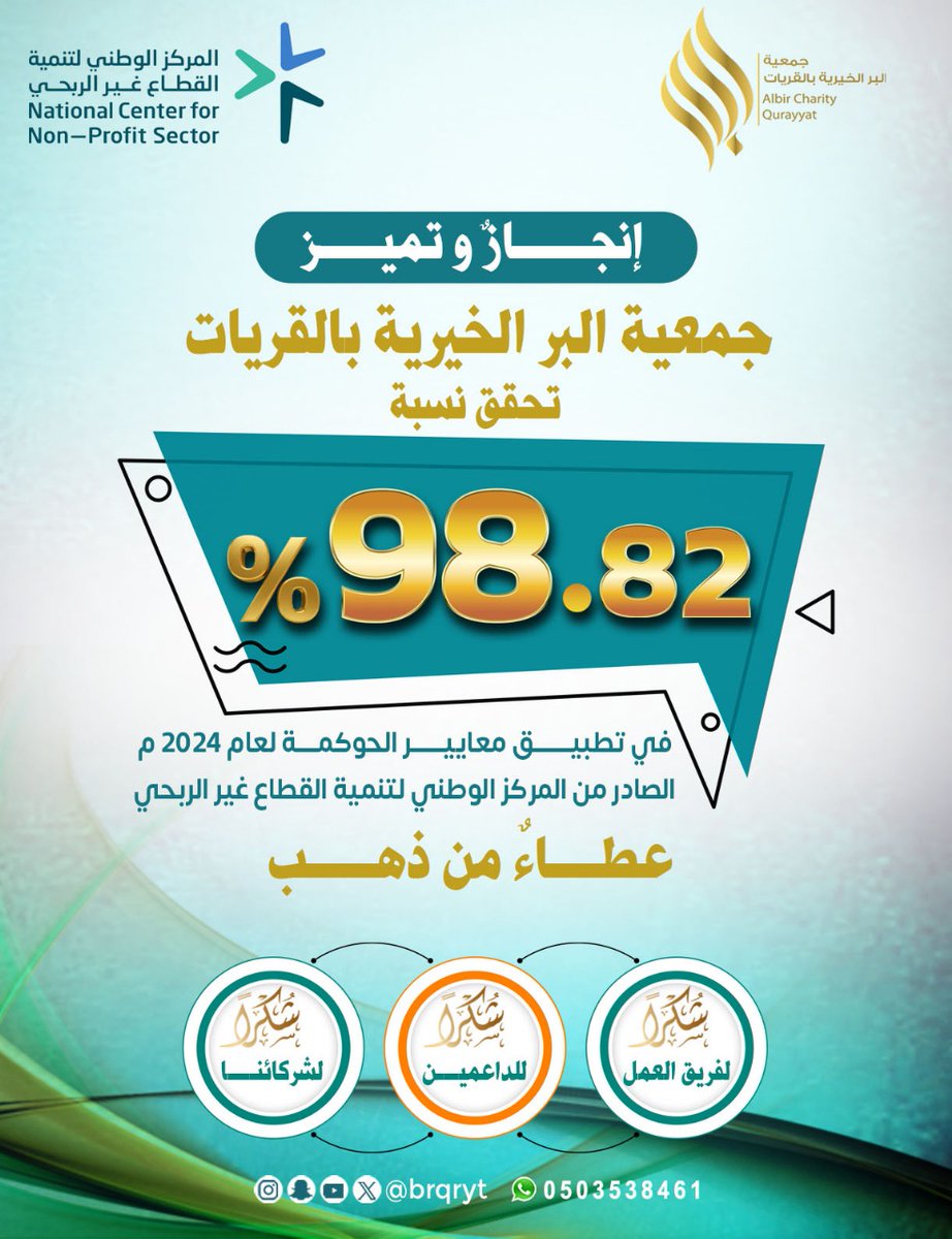 جمعية البر بالقريات tweet media