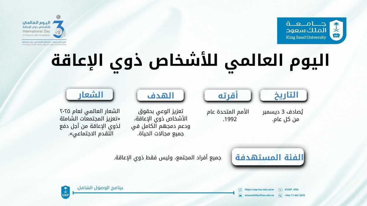 برنامج الوصول الشامل tweet media