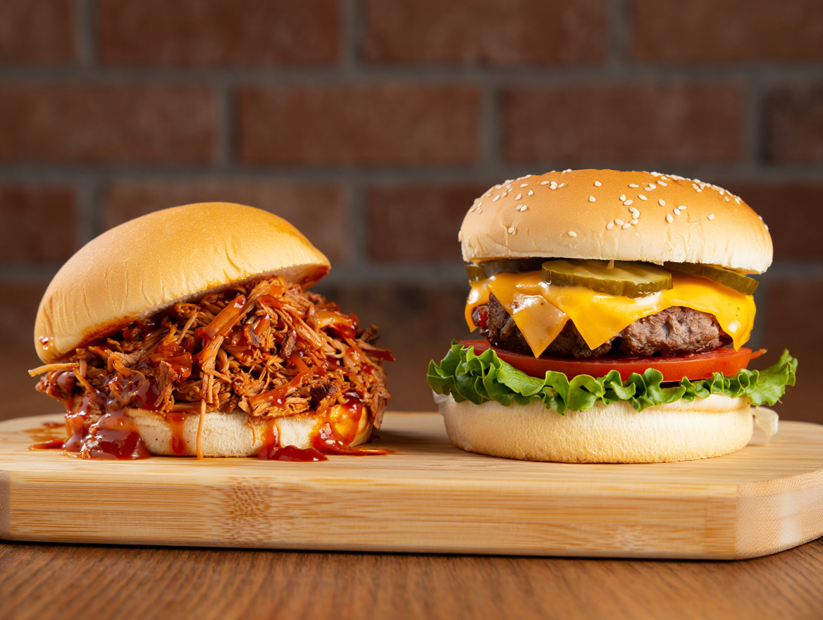 Smash vs. Classic.
Smash - a rock-n-roll burger: loud, crunchy, bold. 🎸🍔
Classic - a gentleman burger: neat, balanced, confident. 🤵🍔
Which side are you on? 😎🔥