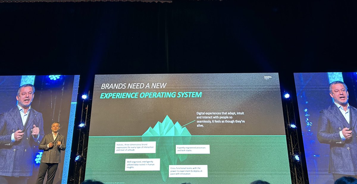 Deloitte Teknoloji ve Dönüşüm İş Birimi Lideri Hakan Göl: “Bir Deneyim Operasyon Sistemi’ne ihtiyacımız var. Deneyim 3 boyutlu bir hale gelecek. Web-3 teknolojileri, insan iç görüleri, süreç ve teknolojide mükemmellik faktörleri deneyimi yukarıya taşıyacak.” #MarketingTürkiyeTTS