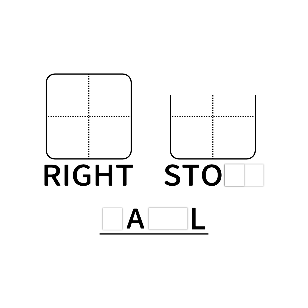 Q353 RIGHT 答えはアルファベット五文字 #謎解き #解けたらRP #例謎