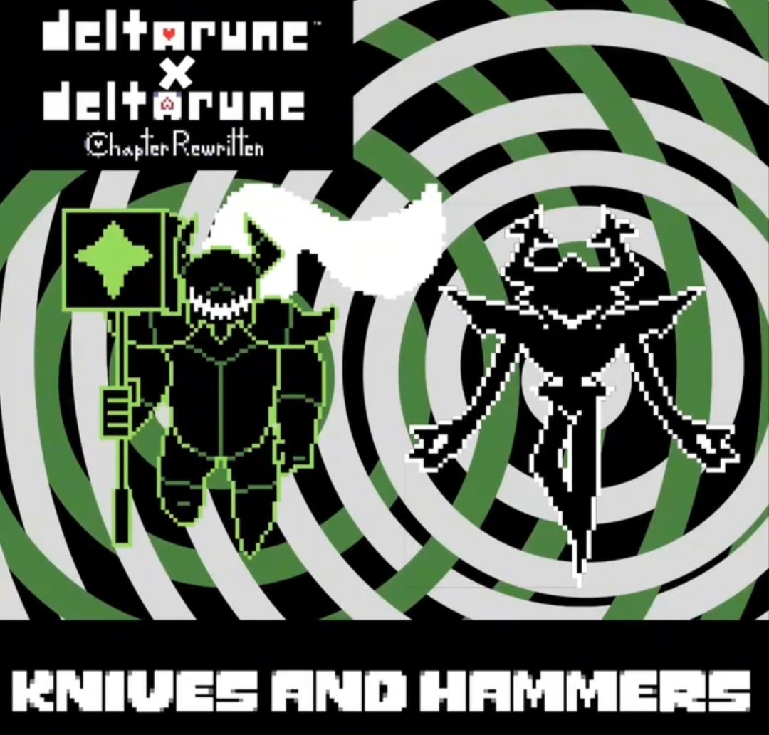mogeOwO's tweet photo. i think this so cool so i draw hell hammer and roaring knight.#DELTARUNE #chapterRewritten #hellhammer #roaringknight https://t.co/XU1RLQtp8M
