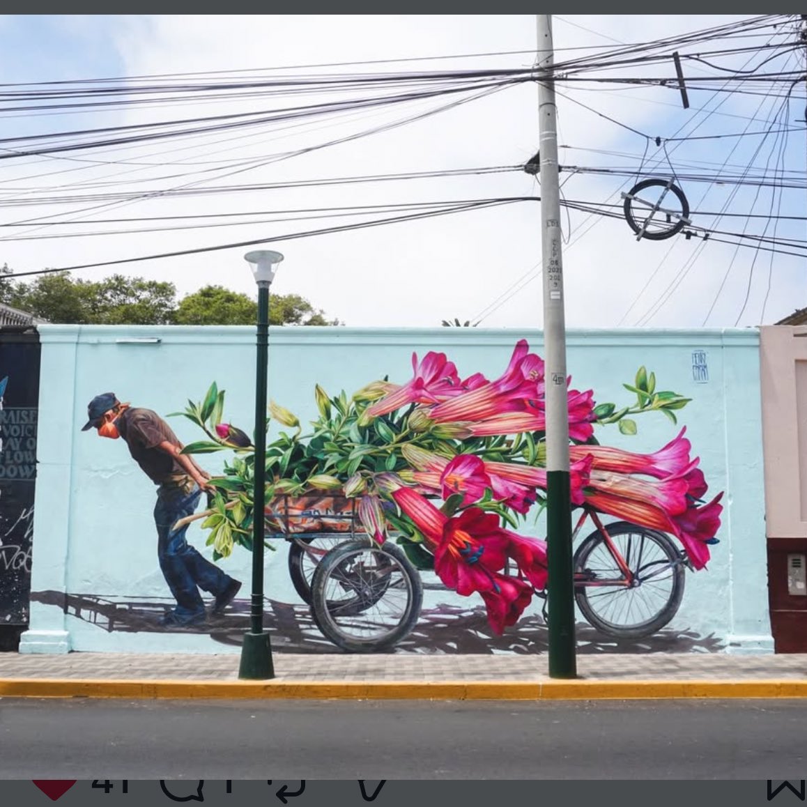 Ginger_ajm's tweet image. “Quimera”

#StreetArt by Henry Chram
In #Lima #Peru