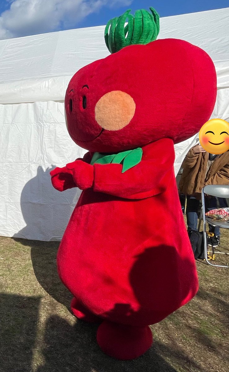 tomapin8246's tweet photo. ＃やつしろTOMATOフェスタ
＃スタンプラリー
今年も始まったピーン🍅

うーん🤔なんか僕…後頭部長くない⁉️
＃トマト ＃八代　＃日本一 https://t.co/7FPIkQ0tyX