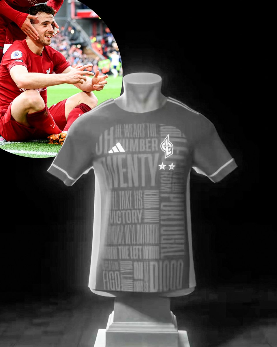 footballontnt's tweet image. EA FC have released a playable tribute kit in honour of Diogo Jota 👕

The Liverpool player's love of the game was well documented and he even reached No. 1 in the world on PlayStation's FIFA Ultimate Team Champions leaderboard in 2021 🎮