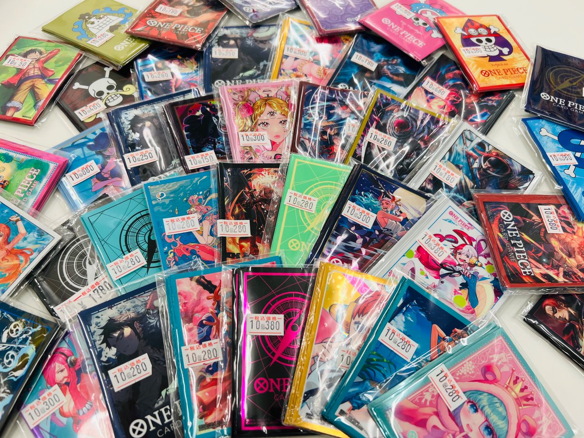 🔥 #ワンピースカード サプライ販売情報🔥 お得な10枚スリーブセット
