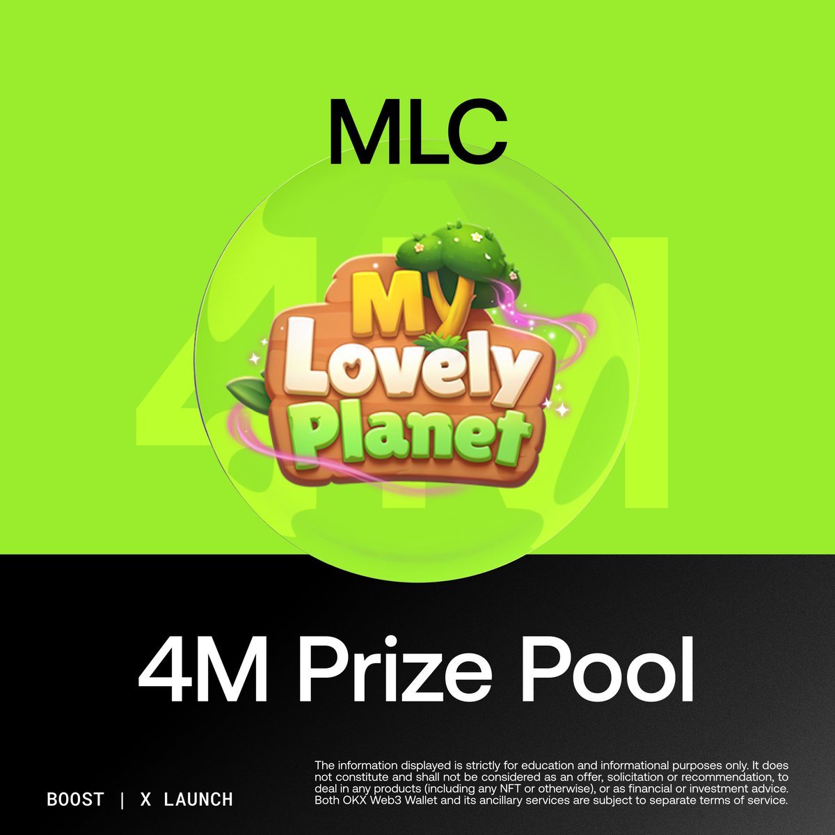 wallet's tweet image. New X Launch: @MyLovelyPlanet1

🏆 4M $MLC Prize Pool

Register to claim by Dec 4, 8 AM UTC: web3.okx.com/ul/4NxI4P

Claims go live on Dec 4, 12 PM UTC.