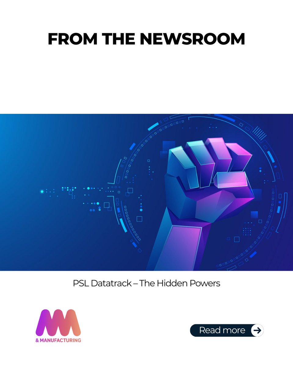 ukmfg_news's tweet image. @psldatatrack is helping subcontract precision engineers streamline production with powerful everyday features that boost efficiency where it counts.

🔗 machineryandmanufacturing.com/psl-datatrack-…

#MachineryAndManufacturing #EngineeringSoftware #ProductionControl #PSLDatatrack