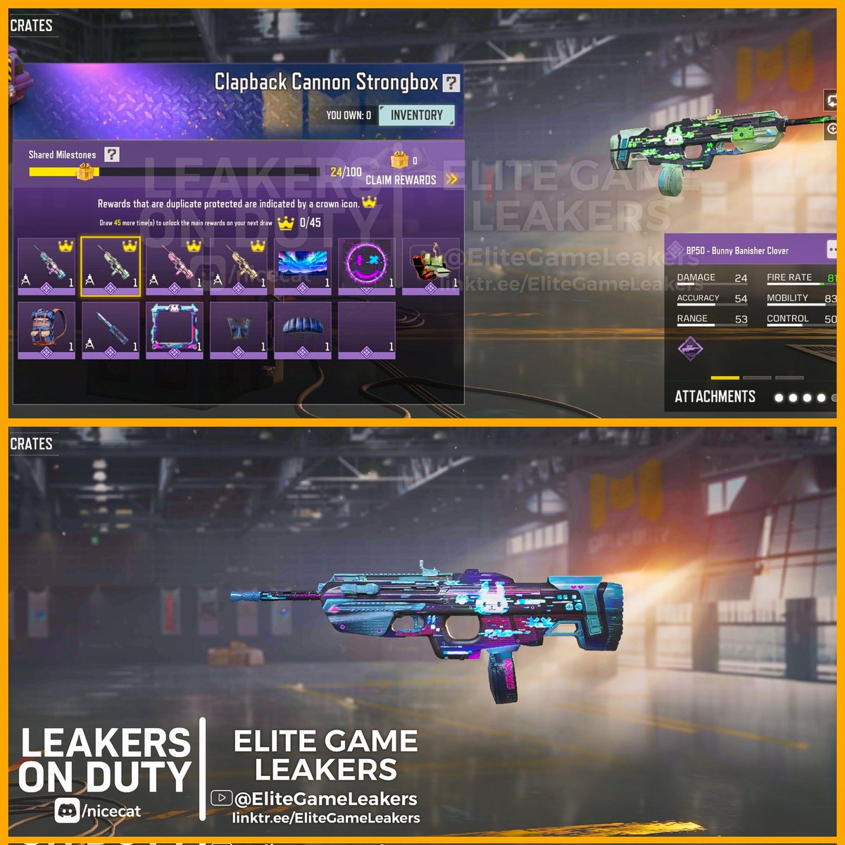 EliteGameLeaker's tweet image. Season 11 upcoming New strong box and Lucky Box Leaked

Note there are still one or two boxes not available

(Part-1)

Follow And retweet:)

@LeakersOnDuty
#CoDMobile #CoDm #Callofdutymobile