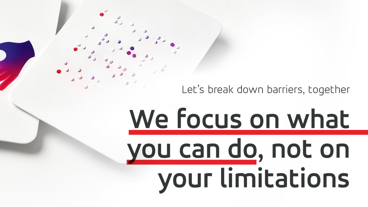 infoGMV's tweet image. 60% of people with #disabilities don’t apply to job offers because they feel they won’t fit in.
Where does all that #talent go? 🤔 We want it! 🤩
We have 200+ opportunities available for you.
👉 ow.ly/YaXN50XBfmB
#InternationalDayOfPersonsWithDisabilities