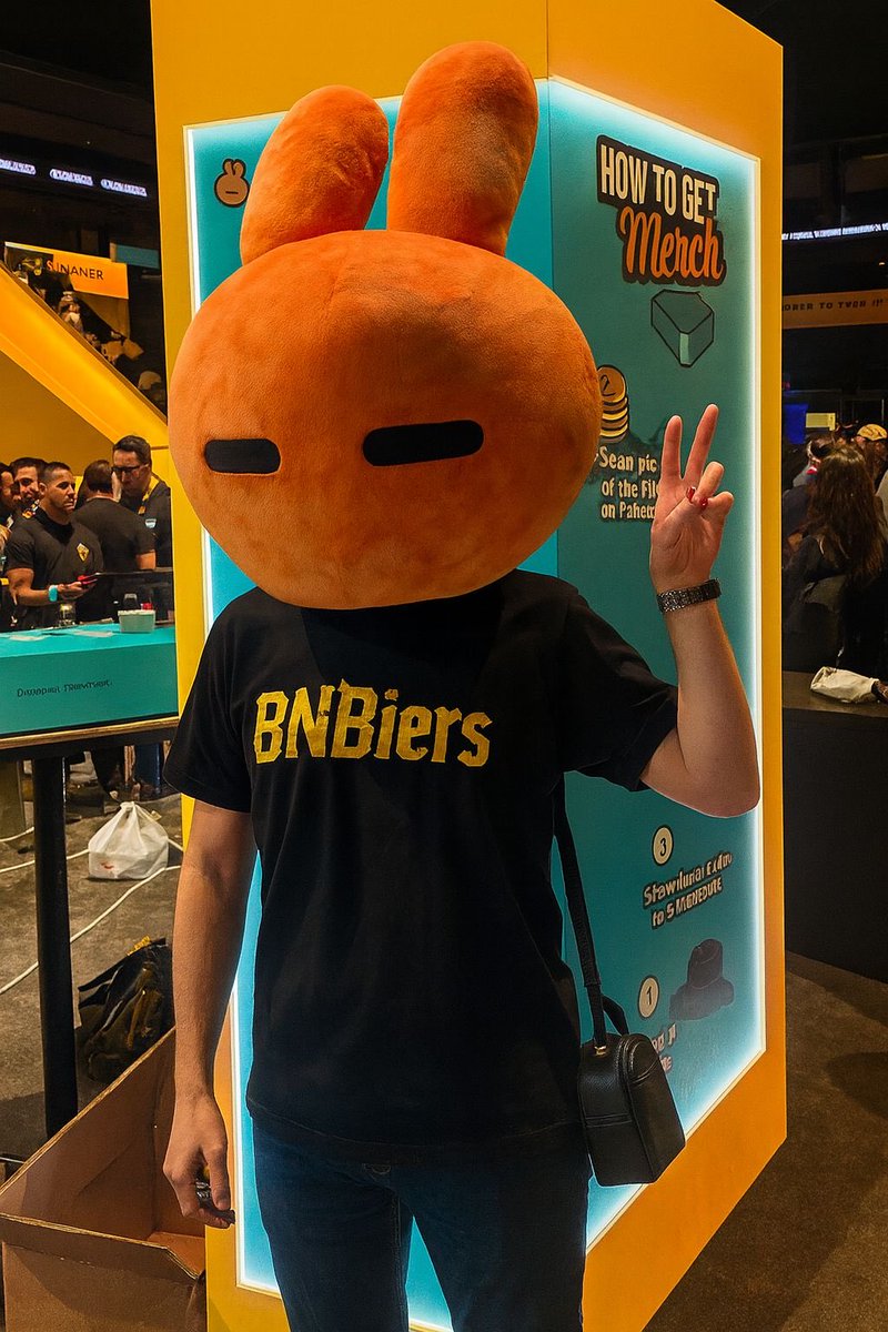 Hello🐰🐰

<a href="/PancakeSwap/">PancakeSwap</a> <a href="/Headchef_pcs/">headchef_pcs</a> 

#BinanceBlockchainWeek #PancakeBBW