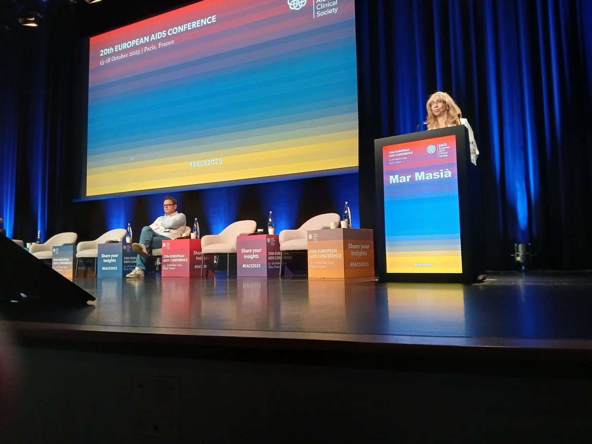 | EACS 2025 | Presentación Dra. Mar Masiá  catedraenfermedadesinfecciosas.umh.es/eacs-2025-pres…