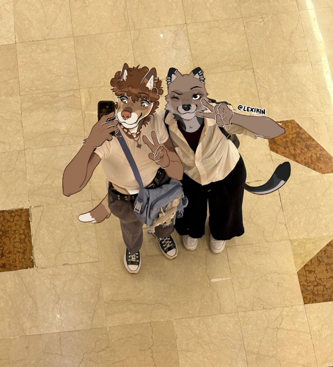 _LexiKin's tweet photo. Anniversary gift for my girl <3 #furry #Fursona https://t.co/0ca94NA0wJ