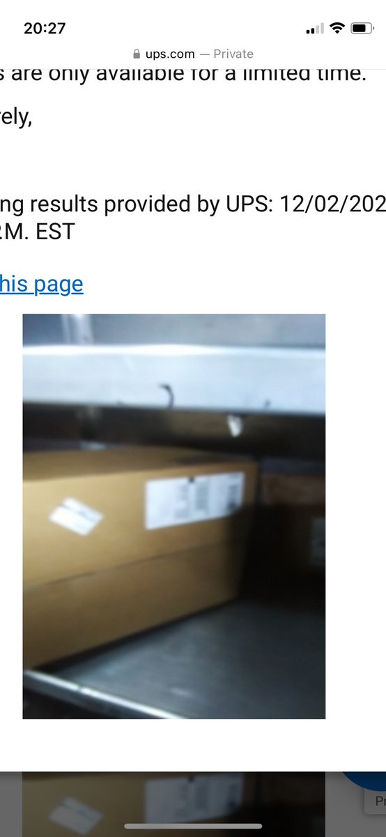 bethany_af's tweet photo. @Blackadder04181 @UPS Plus the delivery photo is still the truck https://t.co/FEbeiLYWE8