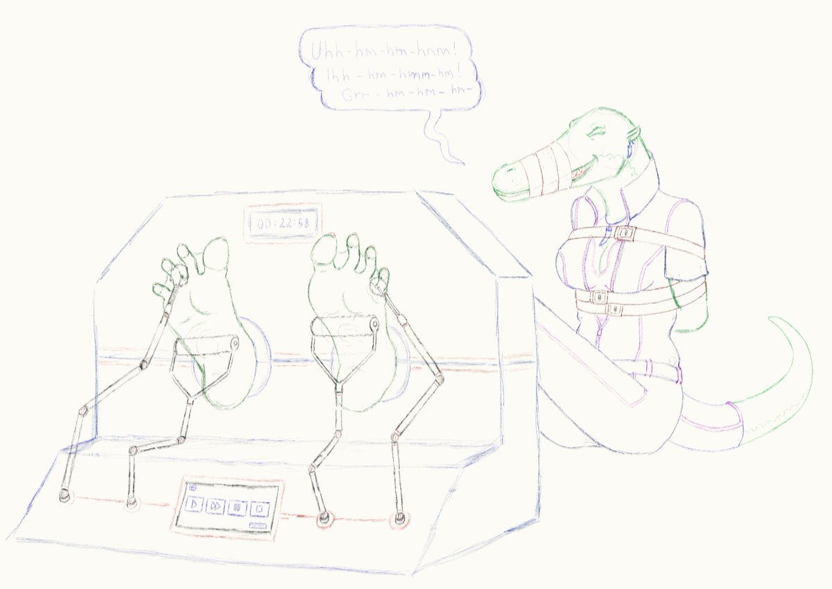 Here's another prehistoric anthro I have been working on: This is an Ambulocetus natans, a proto-whale from Early Eocene

The stocks are still pretty rough tho. But I'll just use the linetool when I'll finally begin inking the sketch lol