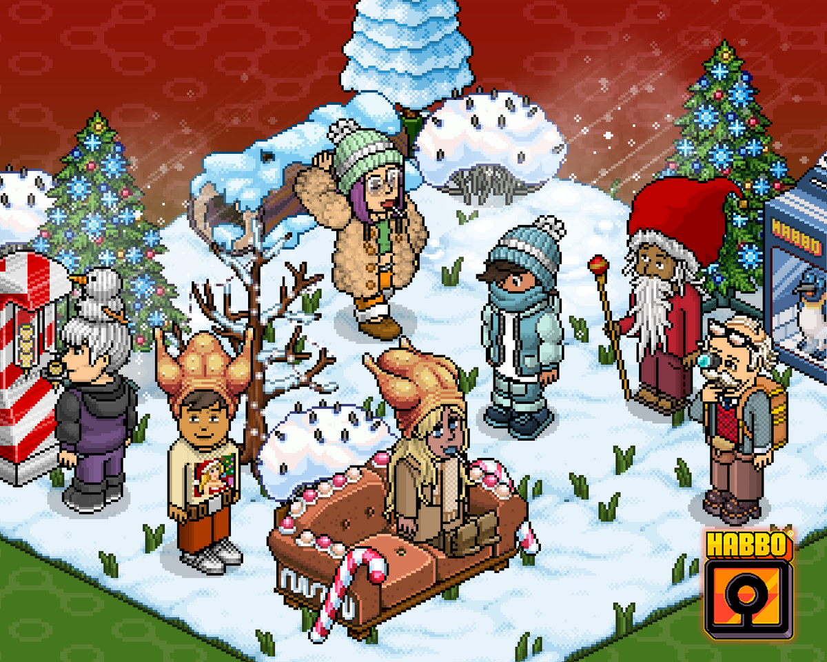 🎁 This Christmas’ Collectible Set is HUGE!

Some of the best-looking and most exclusive Collectibles we've ever released are being dropped in Habbo for Christmas this month!

Stock up, hoard, and bulk up your collection, starting TODAY.

Link in the thread 🧵⬇️