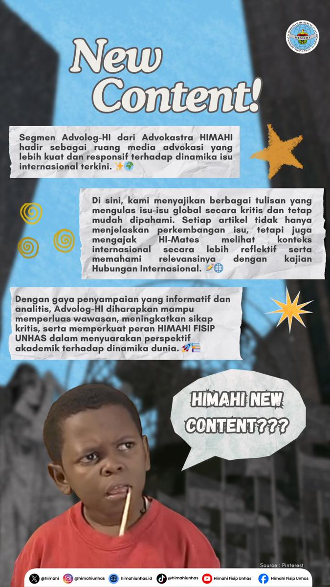 HIMAHI FISIP UNHAS tweet media
