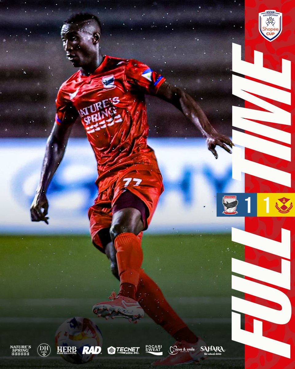 An early second-half goal put us ahead, but the equalizer forced the draw. All heart until the end. Sugbo stands strong!💥

#ASEANUtdFC #ShopeeCup #CebuFC #TaraCebu 🐋❤️