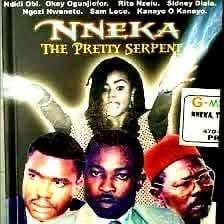 NollyNostalgia's tweet image. Nneka the Pretty Serpent (1994) is the first Nollywood movie to create the theme of a demon-possessed lady who destroys Men. 

The movie inspired similar demon-possessed lady movies like Karishika (1996), Samadora (1998) and Highway to the Grave (2000)
