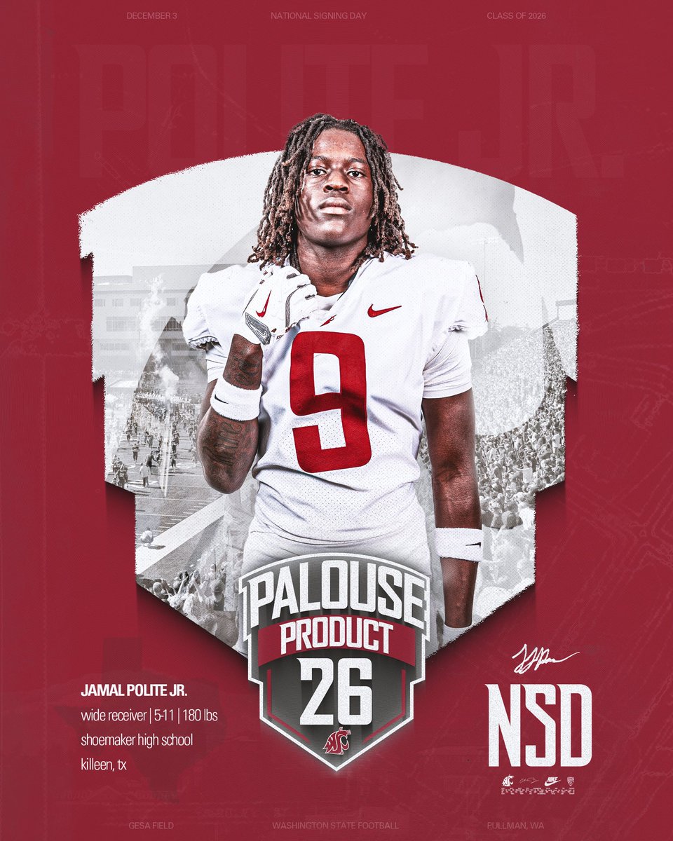 Washington State Football tweet media