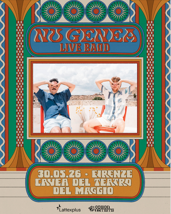 LattexPlus's tweet photo. Lattexplus presenta Nu Genea live band a Firenze — 30.05.26 https://t.co/Cav0smXbg7