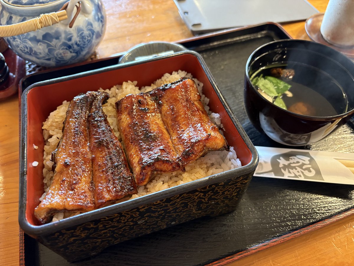 岡谷のうなぎ水門さんのうなぎがめっちゃ美味しかったのが今回の思い出
