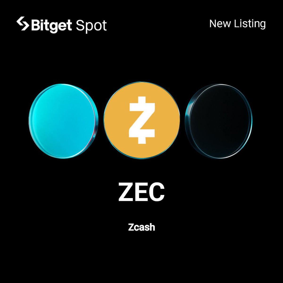 BitgetPL's tweet image. 🚀 Nowy listing na Bitget! 🚀
Zcash (ZEC) jest już dostępny na Bitget! 🎉

📊Bitget Convert już działa.
Wymieniaj ZEC na BTC, USDT i inne bez opłat transakcyjnych! 🤑

📌Zcash to kryptowaluta stawiająca na prywatność, zapewniająca anonimowe transfery wartości dzięki kryptografii…