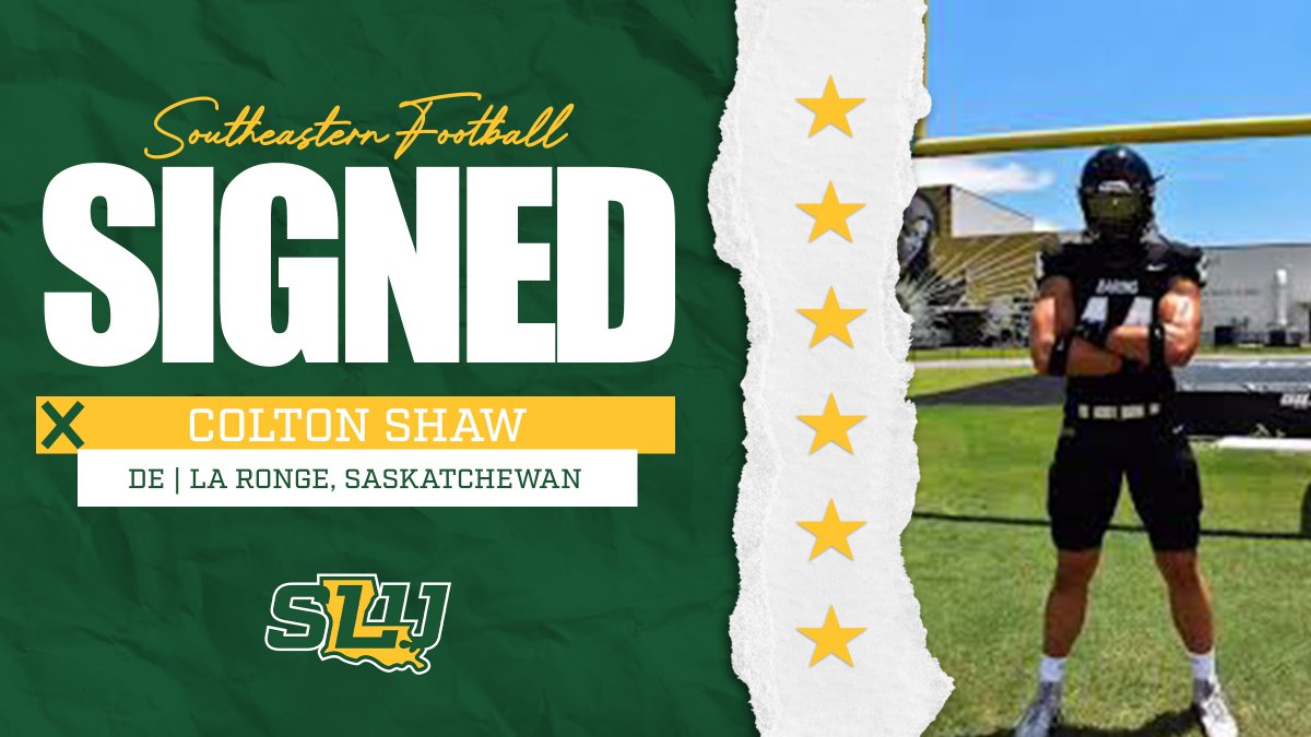 Lion Nation, please welcome <a href="/_coltonshaw0/">Colton Shaw</a> (DE | La Ronge, Saskatchewan) to Hammond, America!

#LionUp | #TheStandard | #NSD26