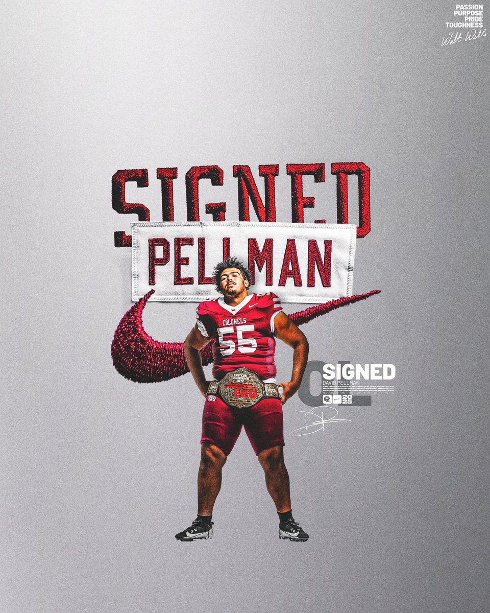 Starting the day in the trenches! Excited to welcome David Pellman to EKU! 

OL | David Pellman  | DuPont Manual 🖊️
 
Powered by The Maroon Fund - maroonfunds.com

#E2W | #MatterOfPride | #NSD26