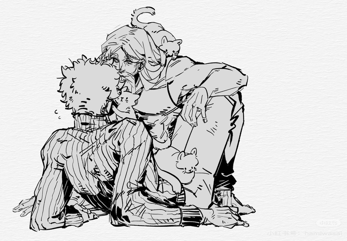 Chic_LLL's tweet image. #lionflame 
doodle