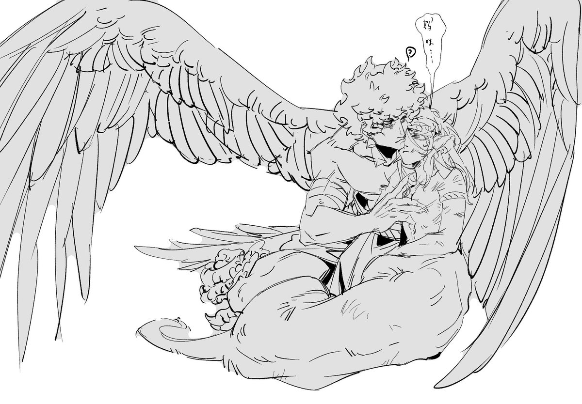 Chic_LLL's tweet image. #lionflame 
doodle