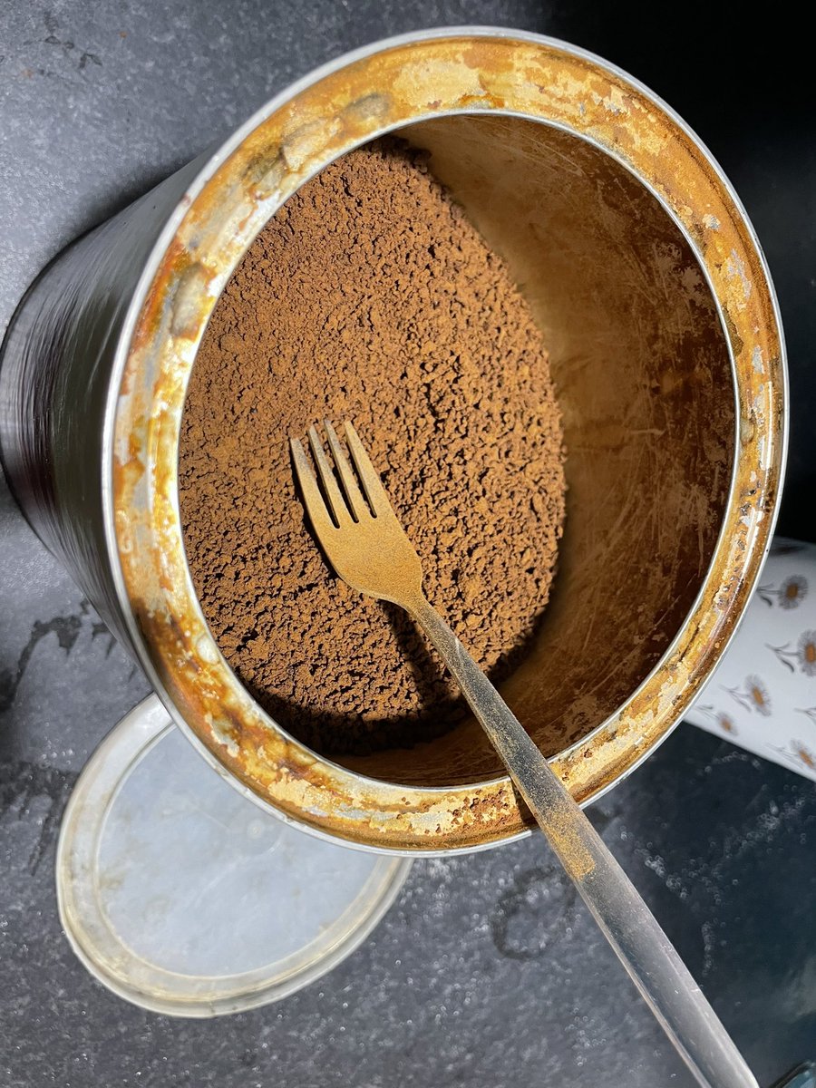 TrevorHBaker's tweet photo. Got to love the can do attitude of the trusty NHS coffee room fork 💪 https://t.co/u0pfFhW12W