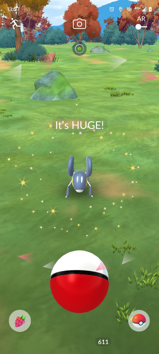 OldSkool4evr's tweet photo. It's HUGE ! XXL Nymble ! 🩶
#PokemonGO #PreciousPaths #PokemonGOfriend #PokemonGOfriends #Pokemon #PokemonGOApp
#XXLPokemon #Nymble
#ポケモンGO #ポケモン https://t.co/MPfvMWf5rR