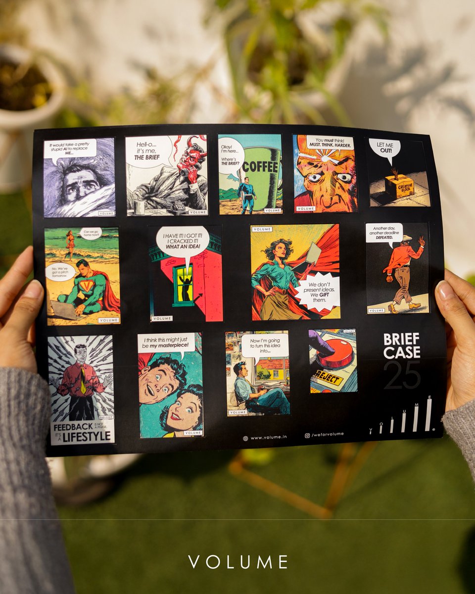 weforVOLUME's tweet image. BRIEF CASE’25. For the Creative folks.
 
Get yours - bit.ly/3KtWyOu
.
.
#weforVOLUME #ReflectingGrowth