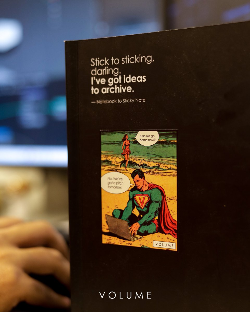 weforVOLUME's tweet image. BRIEF CASE’25. For the Creative folks.
 
Get yours - bit.ly/3KtWyOu
.
.
#weforVOLUME #ReflectingGrowth