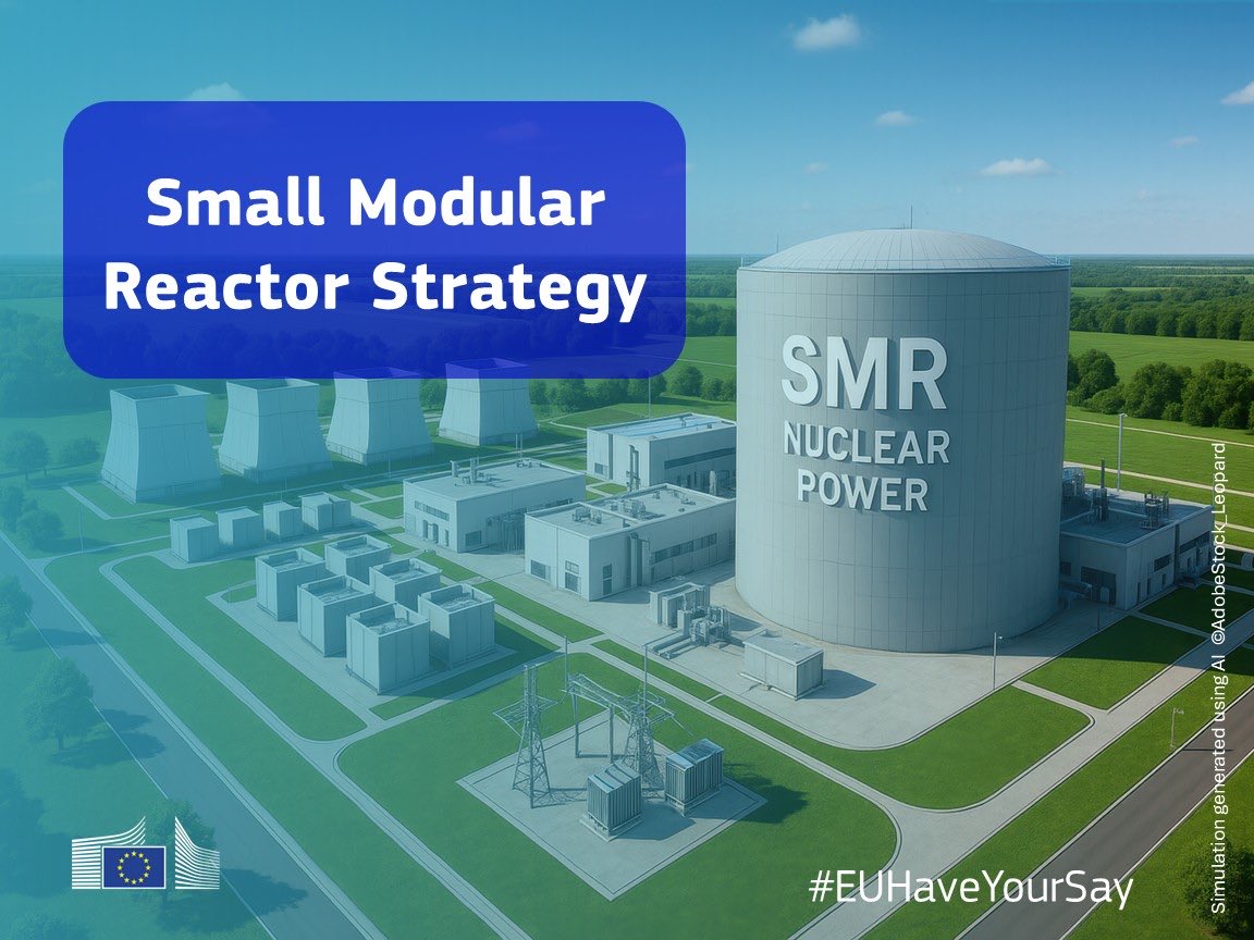Wij verwelkomen de publieke consultatie van de Europese Commissie voor het ‘Strategic Action Plan of the EU SMR Industrial Alliance’.  

Onze feedback 👉 ec.europa.eu/info/law/bette…