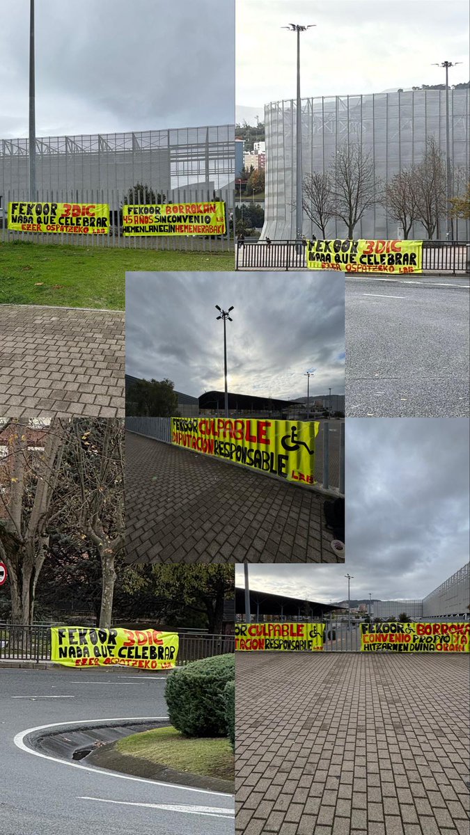 Abenduak 3, FEKOORreko langileek ez daukate ospatzeko ezer. Hitzarmen duina, tratu duina!