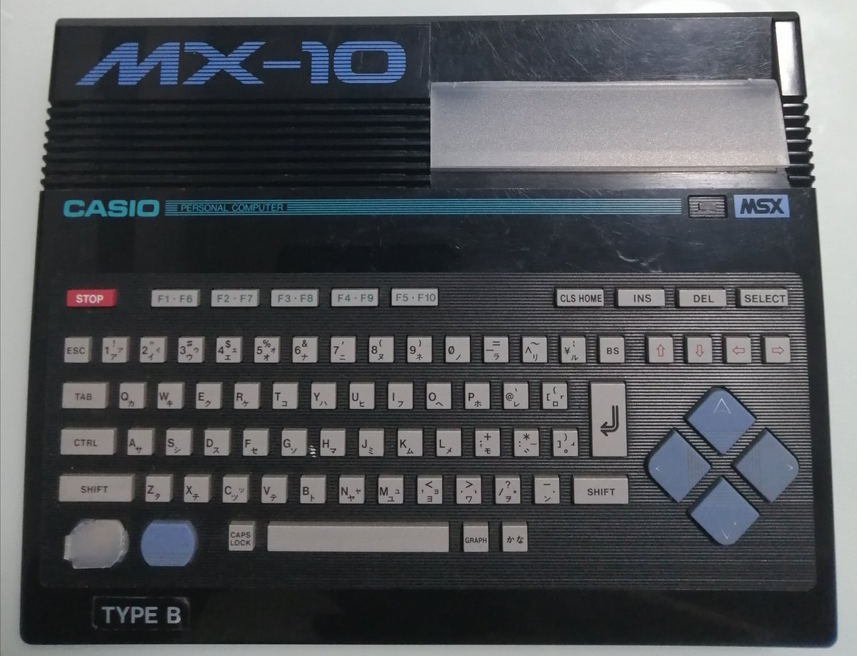 MSX　ジャンク品 以前購入したジャンクMSX 動作確認など 端子含め全体的に汚かったので