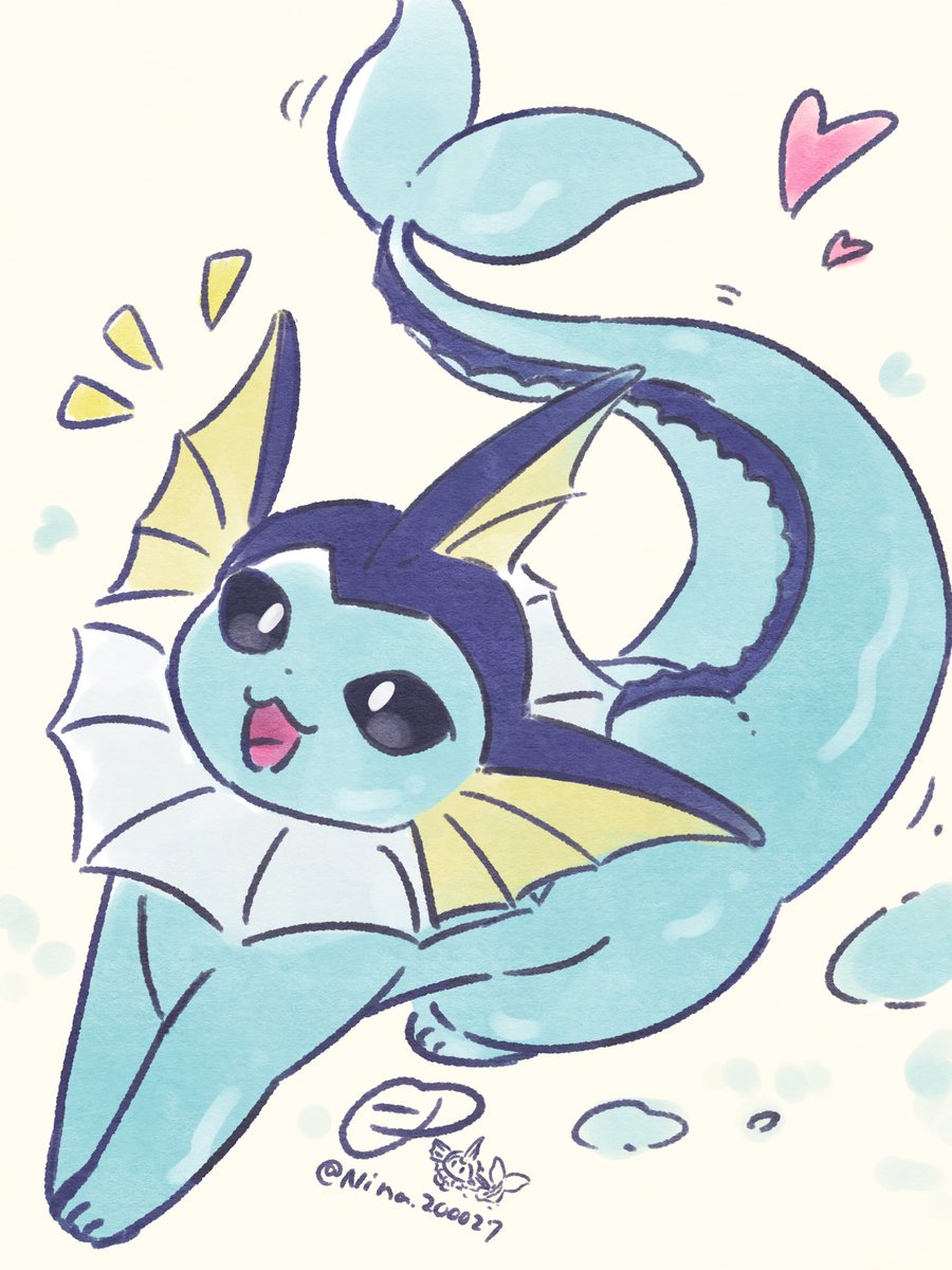💕
 #シャワーズの日