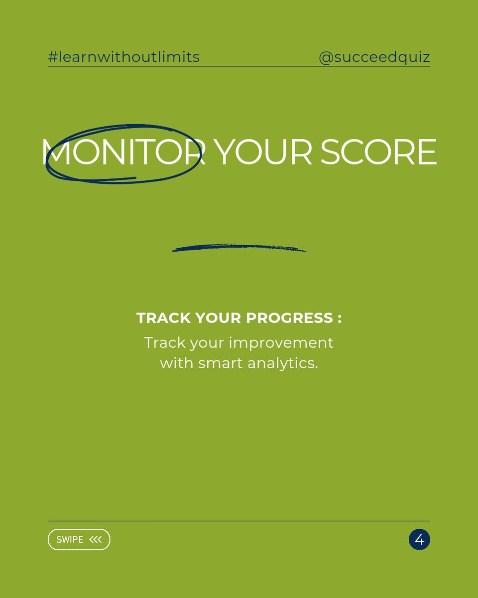 Succeed_Quiz's tweet image. New to SucceedQuiz? 🤔

Here’s a simple guide to help you get started and study smarter — swipe through! 

Set up your exam, practice daily, and watch your progress grow.
Success is just a quiz away! 

#SucceedQuiz #ExamPrep #HowToUse #OnlineLearning #StudyMadeEasy