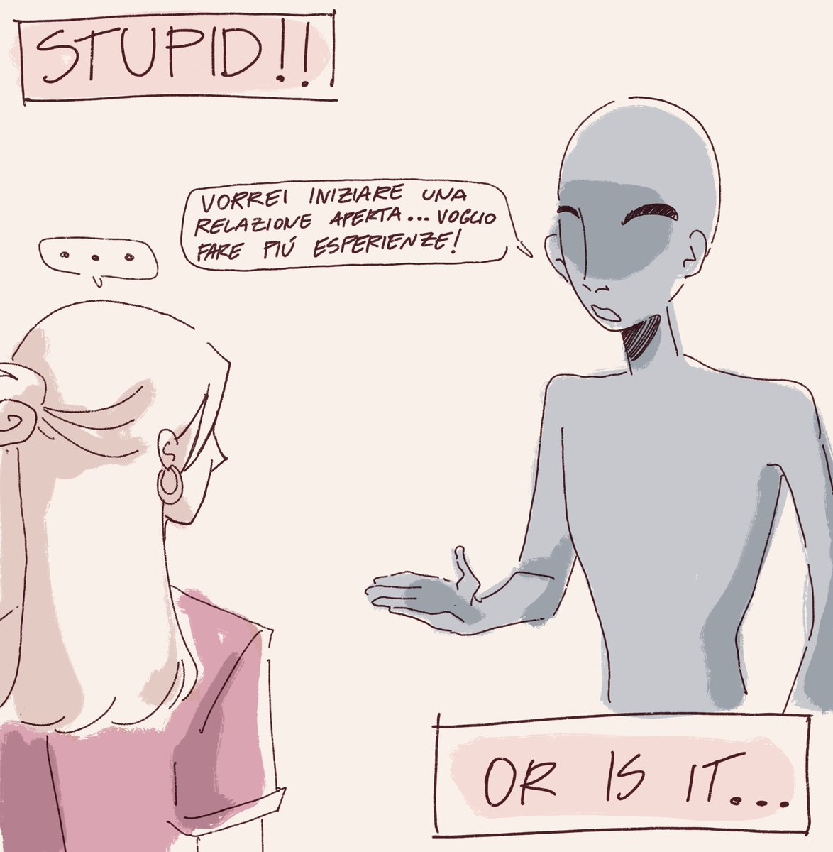 Pinknutss's tweet image. STUPID!😊or is it…? SLOW!😍❤️❤️❤️maybe it’s…USELESS!!!🤣🤣 😂😂but there’s a cuter word for it…i know!🥰🥰🥰