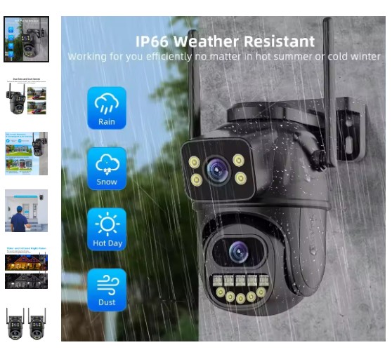 shopping_soma's tweet image. 📹 4K WiFi Security Camera
AI Detection • Dual Lens • 4X Zoom • Outdoor PTZ

Get it here- s.click.aliexpress.com/e/_c3KTPfNf

#SecurityCamera 
#SmartHome 
#4KCamera 
#HomeSafety
#USTech