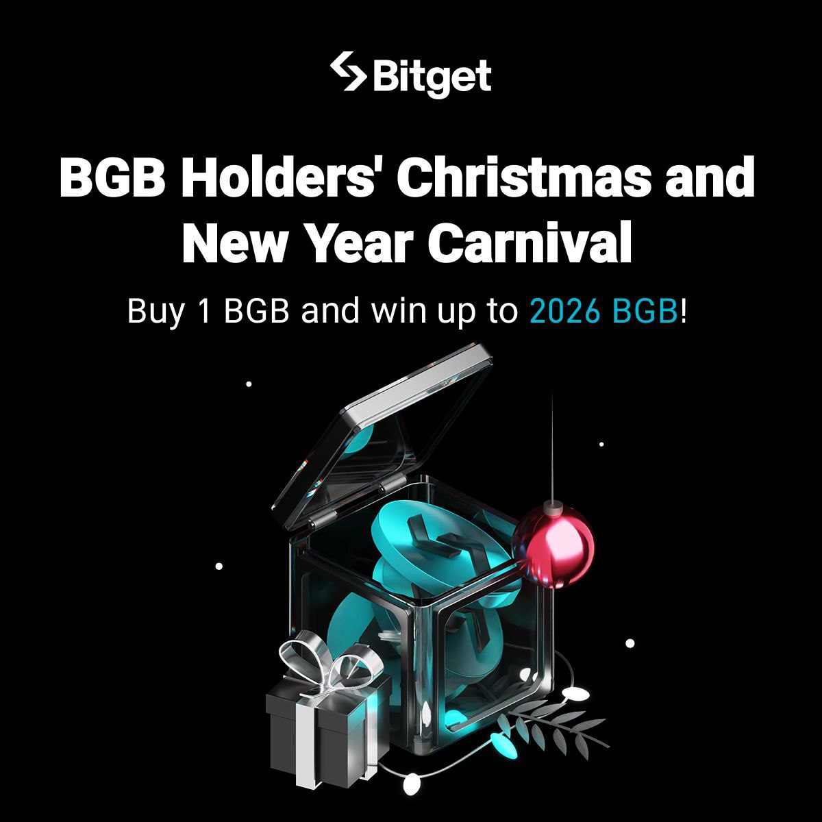 BitgetPL's tweet image. 🎉🎄 Karnawał Świąteczno-Noworoczny dla Posiadaczy BGB! 🎄🎉

Kup 1⃣ $BGB i zgarnij nawet 2026 BGB! 
💰 Coś dla prawdziwych HODLerów! 🚀

Jak dołączyć do zabawy? To proste! 👇

💠Miej w portfelu min. 10 BGB. 💼
💠Zweryfikuj aktywa BGB i wbijaj na grupę BGB holdersów:…