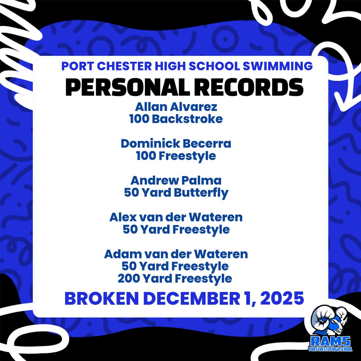 Port Chester High School Swimming tweet media