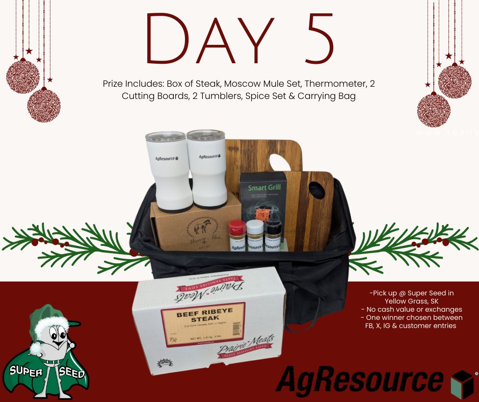 SuperSeedInc's tweet photo. We will NEVER try to obtain any personal information from you. Be aware of fake accounts.

Thanks @KaptainK80 with AgResource!

To win:
-Follow us
-RT this post
-2025 customers get 2 automatic entries

Contest ends Thurs, Dec 4/25 @ 2pm CST.

Winner will be contacted. https://t.co/UXBlesBqK6