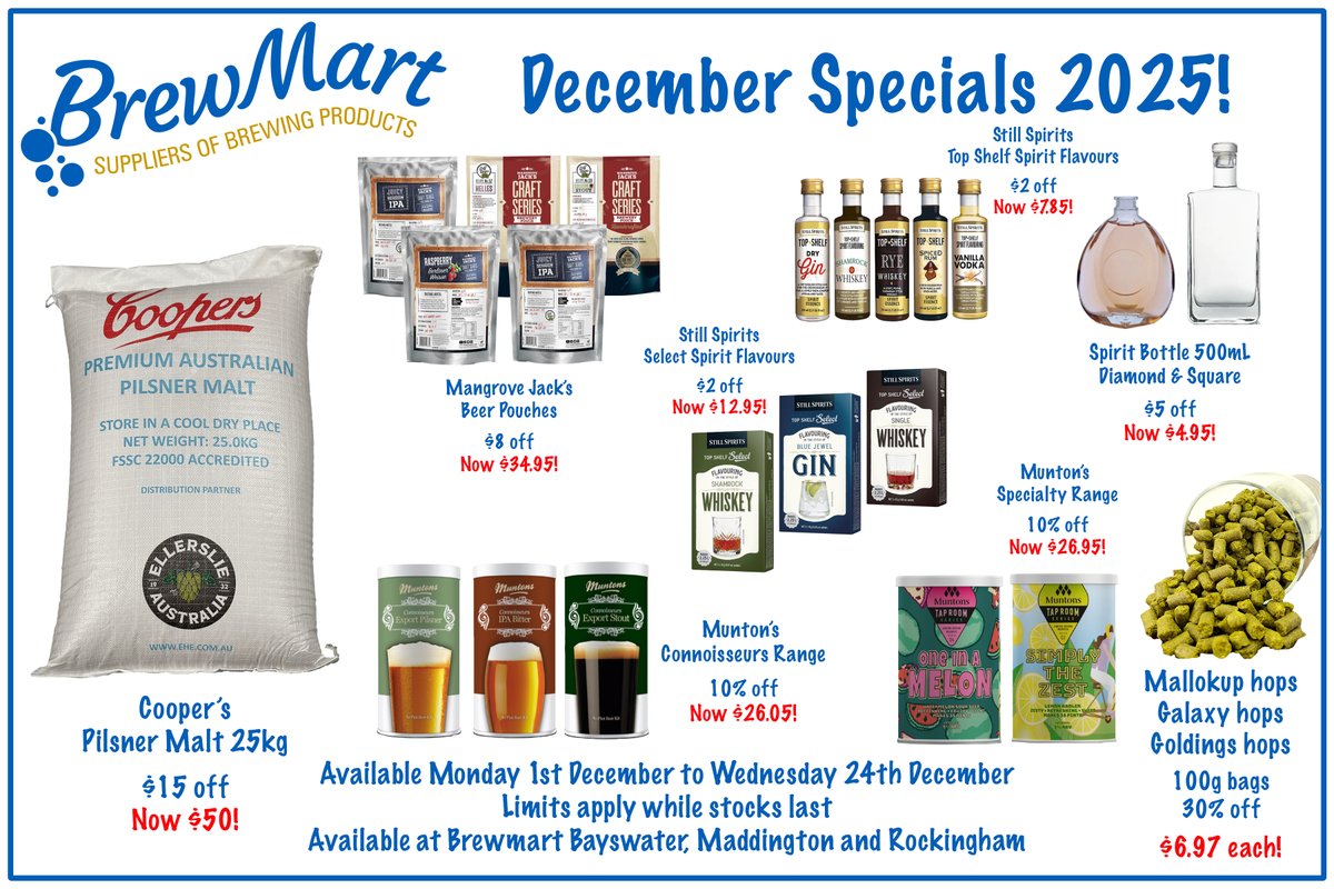 Brewmart Brewing Supplies tweet media