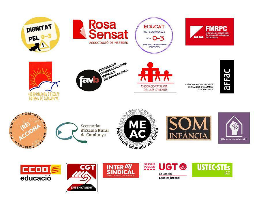 Demà la Plataforma en defensa del 0-3 anem al Parlament a presentar el Manifest unitari als Parlamentaris. El 0-3 hi és!!!!