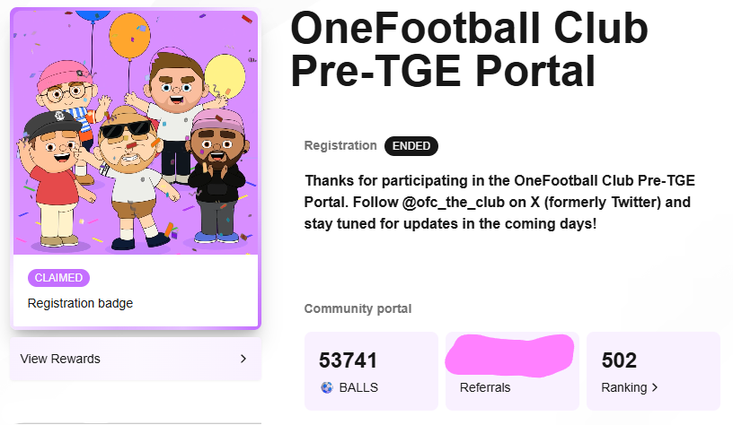 OxMektani's tweet image. What’s up #OFC fam 
Hope everyone’s holding up well!

Today I realized something small but kinda funny…
Ever since the PRE-TGE site closed, the routine feels different.

I’ve been with OFC from Season 1 all the way to Season 2,
and reaching Rank 502 was part of the grind every…