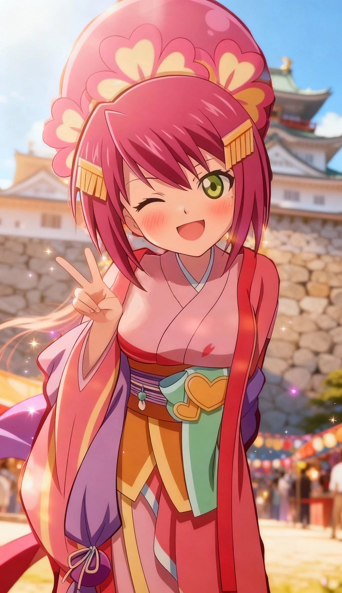 365誕生日キャラアートチャレンジ 12月3日ハピバ 愛姫（政宗） #誕生日